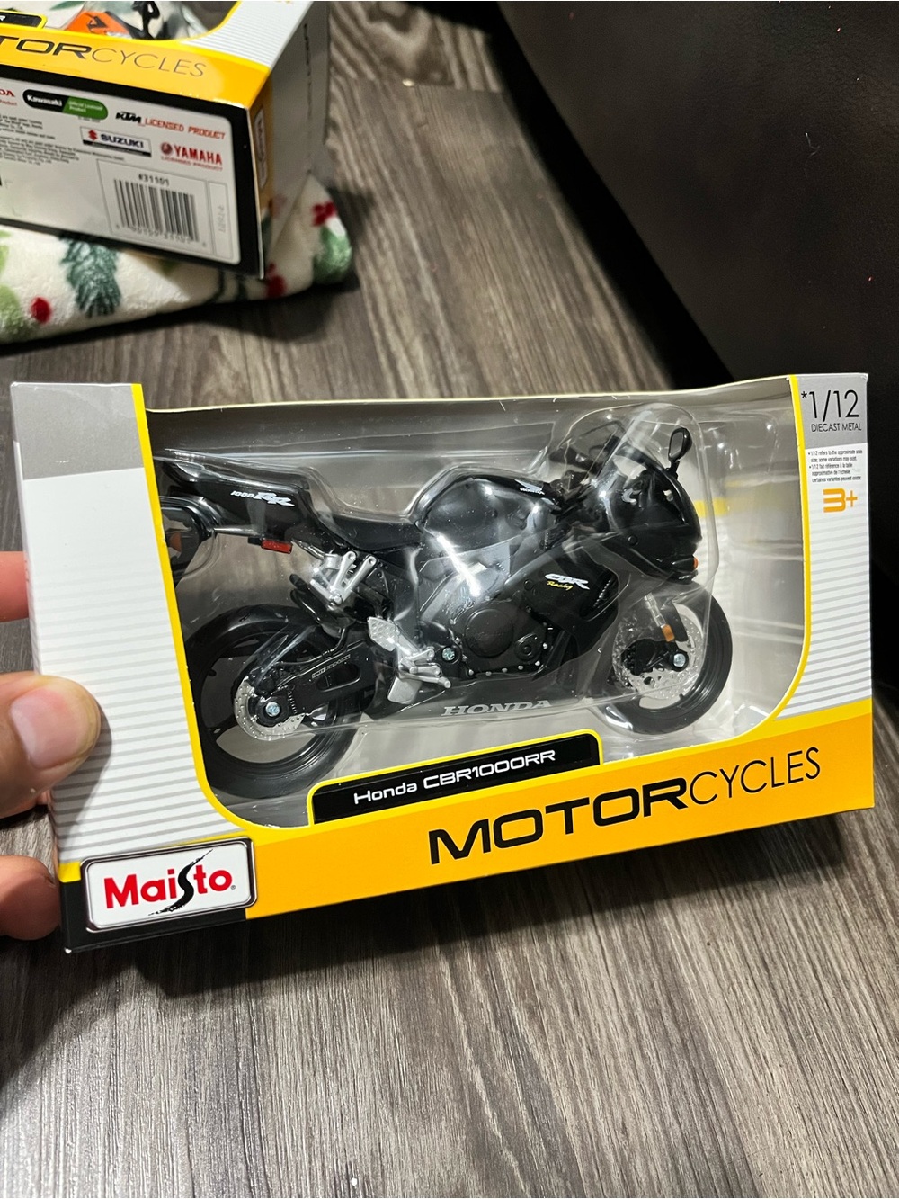 Honda CBR1000RR Diecast Motorcycle Toy - 1/12 Scale